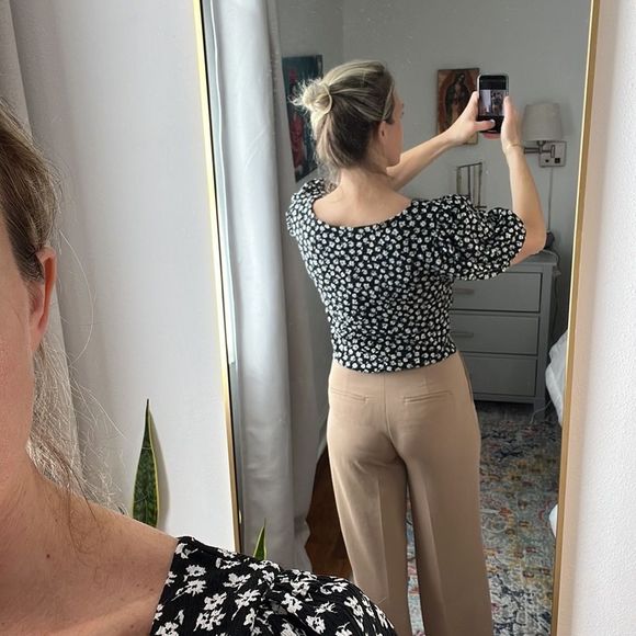 Free People Daisy Floral Shirt Size XL - Picture 4 of 6